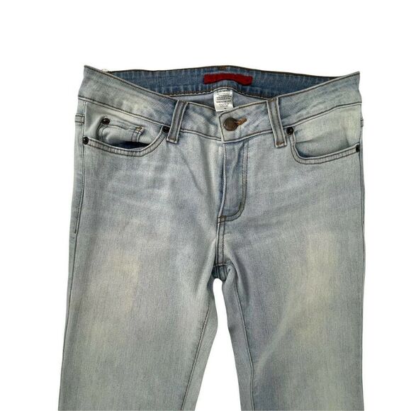 GJG Jeans Light Wash Skinny Stretch Fit Blue Juniors Size 9 Casual Pants Denim - Picture 3 of 5